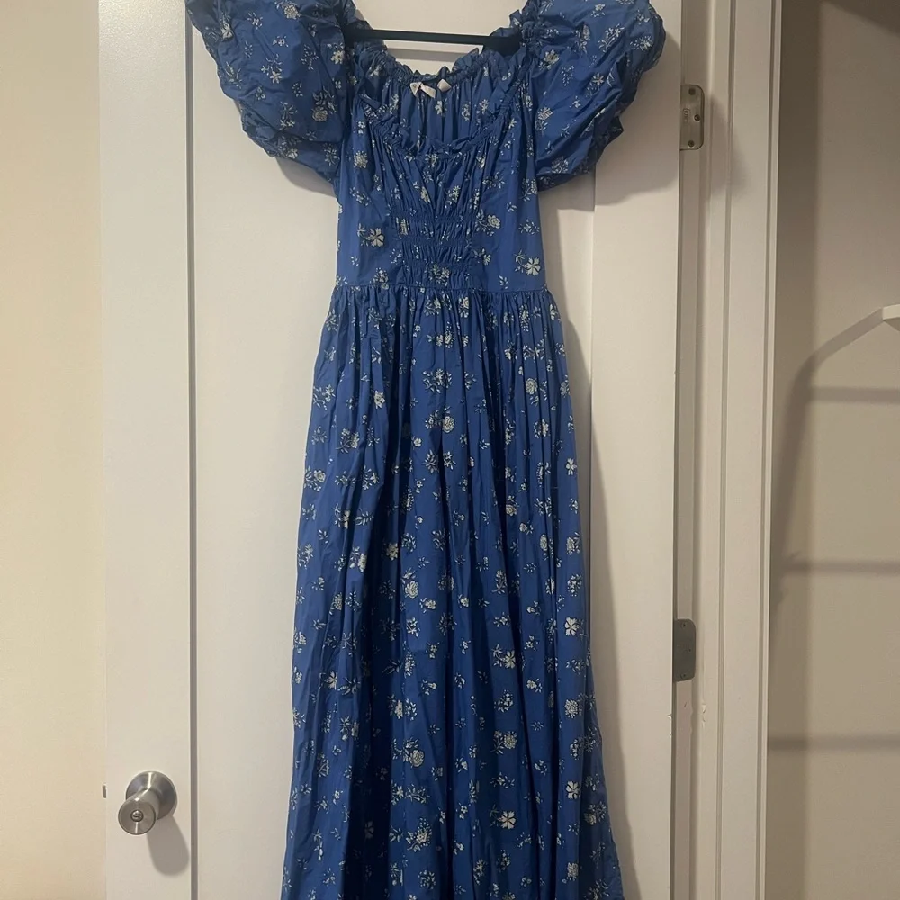 Doen Deia blue bouton de rose dress - Picture 5 of 6